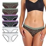 Feelup Women's Lace Underwear Brief