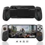 arVin Wireless Gamepad Controller for iPhone/iOS/Android/Samsung Galaxy/Switch/PC, Phone Game Controller with Turbo/Macro Programmable -Direct Play Call of Duty Mobile, Genshin, Diablo, A pple Arcade