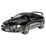 TAMIYA 24133 1:24 Toyota Celica GT-Four – Faithful Replica, Model Building, Plastic Kit, Crafts, Hobby, Gluing, Model Kit, Assembly, Unpainted, Black