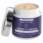 Veracutis Arnica Bruise Cream for Thin Skin - Moisturizing Arnica Cream, Vitamin K C and E, Skin Renewal, 4 Oz