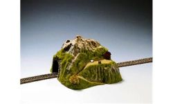 Noch 34640 Tunnel 1 TRK Str with Park N Scale Hobby Scenery