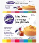 Wilton 8-Count Icing Colors for Cak