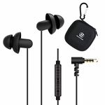 Hearprotek Sleep Earbuds, [2 Pairs] Ultra Soft Lightweight Silicone Sleeping Earphone Headphones with Volume Control and Mic, Perfect for Side Sleeper