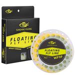 SF Fly Fishing Line with Welded Loop Weight Forward Floating Fly Line WF8F 90FT