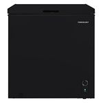 Cookology CCFZ198BK Freestanding Chest Freezer - 198 Litre Capacity - Suitable for Outbuildings and Garages - Freezer and Refrigeration Modes - Easy Temperature Control - 4 Star Freezer Rating - Black