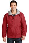 Port Authority Mens Team Jacket (JP56) -Red/Light -6XL