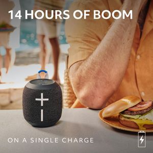 Ultimate Ears Wonderboom 4 Portable Bluetooth Speaker – Black