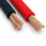 Electrical Welding Cable Black RED Battery Jump Lead Flexible Wire 16/25/35mm2 (16mm2 x5m, Black)