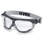 Uvex 9307-375 Carbonvision Supravision Extreme Safety Goggles, Clear