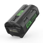 Ahomtikk 40V Battery 6.5Ah Replace Ryobi 40V Lithium Battery Compatible with Ryobi 40 Volt Battery OP4050A OP4015 OP4026 OP40201 OP40261 OP4030 OP40301 OP4040 OP4050 OP40601 for 40v Ryobi Battery