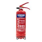 Firechief Core ABC Powder Fire Extinguisher 2kg - Small Fire Extinguisher Quick and Easy to Use - Fire Extinguisher Home, Car Fire Extinguisher UK, Caravan Fire Extinguisher - Multipurpose Use