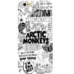 Casotec Plastic Arctic Monkeys Pattern Print Design Hard Back Case Cover for Apple iPhone 6 / 6S (Multicolor)