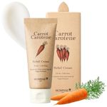 SKINFOOD Carrot Carotene Relief Cream 55ml (1.85 fl.oz.) - Redness Relief Soothing & Moisturizing Facial Gel Cream for Sensitive Skin, Vegan, Cruelty Free, Dermatologically Tested