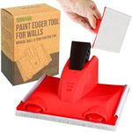Upgrade Paint Edger Tool for Walls - Clean Cut Edge Painting Tool - Sturdy Paint Trimmer Edger with Reinforced Roller - Corner Wall & Ceiling Painter - User-Friendly Paint Pad Edger