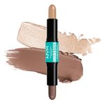 NYX PROFESSIONAL MAKEUP, Wonder Stick, Dual-Ended Stick, Contour And Highlight, Shape & Define, Cream Contour Stick, Buildable Coverage, Vegan Formula - FAIR