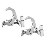 1.57-2.36 Inch Truss Clamp Stage Lights Clamp, WorldLite Heavy Duty 330lb Premium Pro Stage Lighting Clamps, Perfectly Fit OD 40-60mm of Pipes, Pro Truss Clamp for Moving Head Stage lighting Fixtures