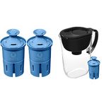 Brita Elite Water Filter (Advanced Carbon Core Technologyâ„¢) + Brita Large Water Filter Pitcher (10-Cup, SmartLight Indicator)