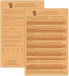 Numerology Quick Reference Sheet - Living Magick (Living Magick Learning Card Series) F