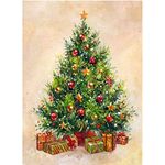 5D Diamond Painting DIY Full Drill Rhinestones, ABEUTY Christmas Tree Plant, Paint with Diamonds Crystal Diamond Art Kits (Christmas)