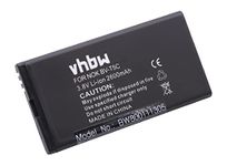 vhbw Battery compatible with Microsoft/Nokia Lumia 640 Mobile Phone Smartphone (2600mAh, 3.8 V, Li-ion)