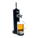 Draft Wizard Ultrasonic Frothing Beer Dispenser Battery Powered Home Draught Tap