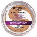 COVERGIRL & Olay Simply Ageless Foundation, Classic Beige 230, 0.4 Oz