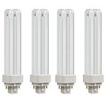 4X Crompton Energy Saving lamp Light Bulb 4 pin CFL Fluorescent Cool White 10W 13W 18W 26W (18w)