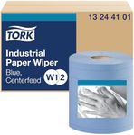 Tork Industrial Wiper Blue W1/W2, Centerfeed, 2 x 375 Sheets, 13244101