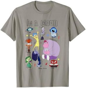 Pixar Inside Out 2 In A Mood Maglietta