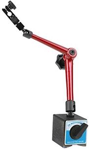 Ejoyous Universal Magnetic Base Stand Holder, Adjustable Magnet Measuring Stand, Magnetic Stand Holder For Dial Indicator, With Central Clamping 350mm Mechanical Engineering Tool Shockproof