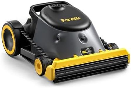 Fanttik Aero X Cordless Robotic Pool Vacuum Cleaner, AdapDrive Active Invert Brush, 4x Efficiency, APP & Remote Control, Clean Floor, Walls, and Waterline, for Above & In-Ground Pools up to 5382 sq.ft