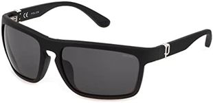 Police SPLF63 Sunglasses, Matt Black, 63