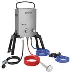 Camplux Tankless Water Heater 5L, Portable Water Heaters with Freestanding Stand and Carry Bag, Gray AY132GMax