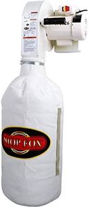 Shop Fox W1826 Wall Dust Collector, 2.5 Micron Filtration,White