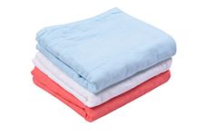 MK Handicraft (PurpleCrown), Pack of 3pieces Multicolor Pure Breathable Cotton and high Absorbent bedsheet for Newborn Babies, Swaddler Cum Comforter for Infants. (Children : XL, 120cmx100cm, Torquise)