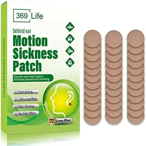 369 Life Motion Sickness Patches - Sea Sickness Patch for The Relief of Nausea and Vertigo in Adults and Kids from Travel of Cars, Ships, Airplanes & Other Forms of Transport Movement(48 Count )