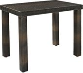 Crosley Furniture Palm Harbor Outdoor Wicker High Dining Table - Brown