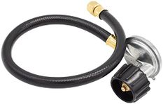Universal Propane Hose and Regulator Replacement kit for Weber 7502, Weber Genesis Silver C, Genesis Gold B/C, Genesis Platinum B/C, Summit Silver/Gold/Platinum, CharBroil 5484667 & Most LP Gas Grill