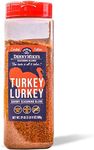 DennyMike's Turkey Lurkey Poultry Seasoning BBQ Rub, Low Sodium Seasoning & Gluten-Free Gourmet Chicken Herbs, Spices & Seasonings for Roasting, Brining, Smoking, & Grilling, 24 oz