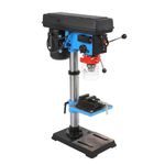 9 Speed Drill Press Stand, Electric Industrial Grade Benchtop Drill Press with Vice, Workbench Drill Press with Laser Position Function, 220V 550W Adjustable Industrial Drill Press with 16mm Chuck