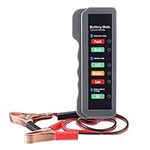 DollaTek 12V Battery Tester Digital Alternator Detector Car Lighter Plug Diagnostic Tool with 6 LED Indicator