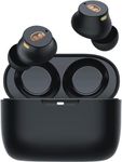 Monster N-Lite 200 AirLinks Wireless Earbuds, Bluetooth 5.0 Headphones, Built-in Mic for Clear Calls, Immersive Bass Sound, IPX5 Water Resistant Design for Sports（Black）