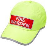 Firechief HVC/Fw Fire Warden Cap Yellow/red