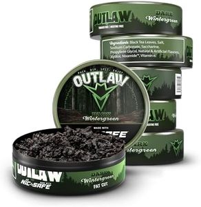 Outlaw Dark Wintergreen NiC-Safe™ Fat Cut - 6 Pack - Nicotine Alternative - Tobacco Free Dip