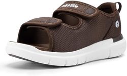 FitVille Men's Diabetic Sandals Ext