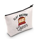 TSOTMO Slot Machine Casino Gambling Makeup Bag Queen of The Machine Gift Gambler Gift Slot Machine Queen Cosmetic Bag Gift for Gambling Lovers (C.Slot)