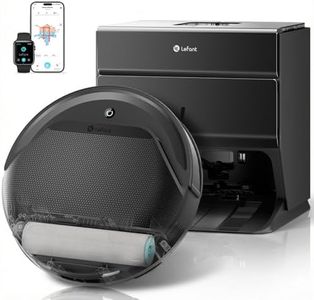 Lefant M5 Pro LiDAR Robot Vacuum and Mop, 18000Pa Suction, Dual Zero-Tangle Design, PSD 2.0 Smart Obstacle Avoidance, All-in-One Robot Vacuum 120 Day Self-Emptying, Auto Mop Washing, Drying&Refilling