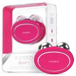 FOREO BEAR 2 Advanced Lifting & Toning Microcurrent Facial Device - Anti Aging Face Sculpting Tool - Instant Face Lift - Firm & Contour - Non-Invasive Skin Care Tools - Fuchsia