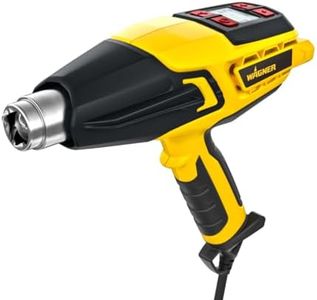 Wagner Furno 750 Heat Gun Max 630 °C, 2000 W, Ergonomic Handle Including Radiation, Reflector, Centring, Wide Jet Nozzle, Paint Scraper and LCD Display