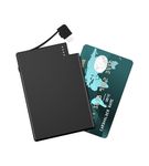 TNTOR Ultra Thin Power Bank with Built in Lightning Cable, Credit Card Size for Pocket Wallet Portable Charger 2500mAh [Only 0.16 inch] Compatible with iPhone 14 13 12 11 X (for Lightning)